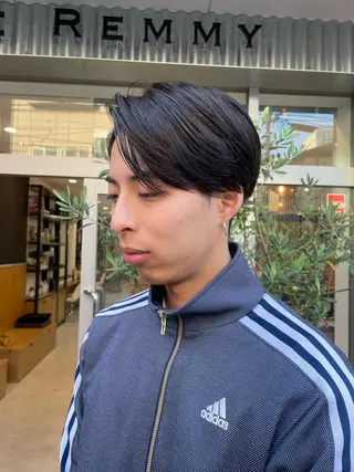 ショート メンズ しの　ゆきの THE REMMYのヘアスタイル