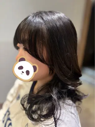 セミロング 渡辺 健太郎のヘアスタイル