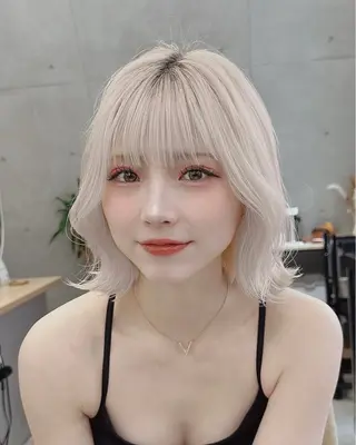 ショート カラー 撮影モデル 様募集中🫧ももかのヘアスタイル