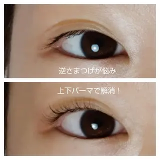 マツエク・マツパ Rouge ・ K  　のマツエク・マツパデザイン