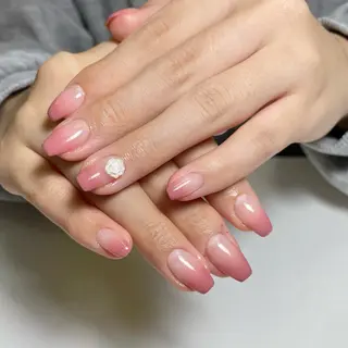 ネイル By moonネイル 🌷ワンホン/韓国風のネイルデザイン