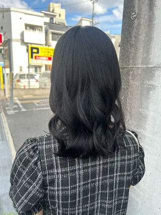 ミディアム カラー 🐒みき ゆうか🐒のヘアスタイル