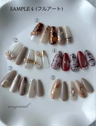 ネイル meg nailのネイルデザイン