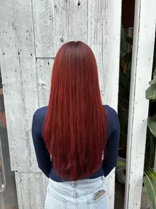 ロング カラー 髙木 優人のヘアスタイル