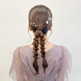 ロング ヘアアレンジ 初めてのショート お任せください✂️のヘアスタイル