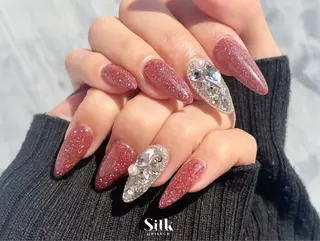 ネイル 🎀Silk by Bianca甲地🎀のネイルデザイン