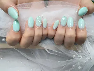 ミディアム カラー ネイル Nail NaNaのネイルデザイン