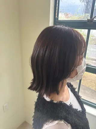 ミディアム 古川 心のヘアスタイル