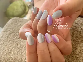 ネイル フルリール 【プライベートサロンのネイルデザイン