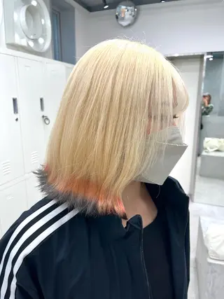 カラー 中村 彩夏のヘアスタイル