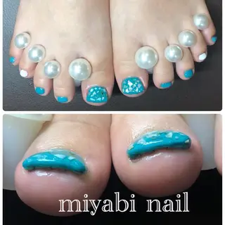 ネイル miyabi nail 桂川駅近くのネイルデザイン