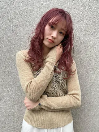 ロング saya/似合わせ /透明感カラーのヘアスタイル