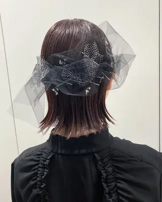 ショート ヘアアレンジ KAWATOKO MISUZUのヘアスタイル