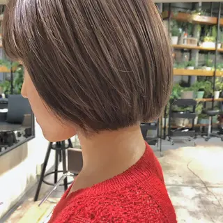 ショート カラー 【ダメージレス施術】 【透明感】北村 拓也のヘアスタイル
