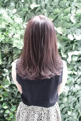 ロング カラー ヘアアレンジ 吉本 知弘のヘアスタイル