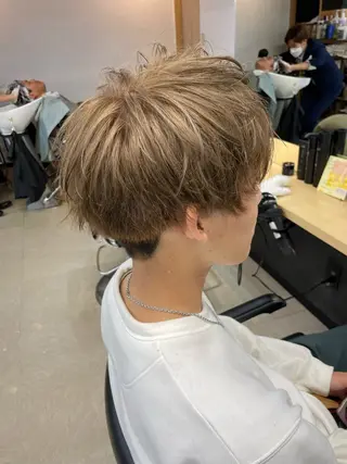 カラー メンズ Hair Labo NOSH六本松店のヘアスタイル