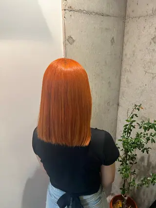 ミディアム カラー 🌝ぷる艶ハイトーン 柔らかヘア🍅まあやのヘアスタイル