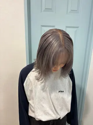 ミディアム 『大西　陸』 透明感color🔆のヘアスタイル