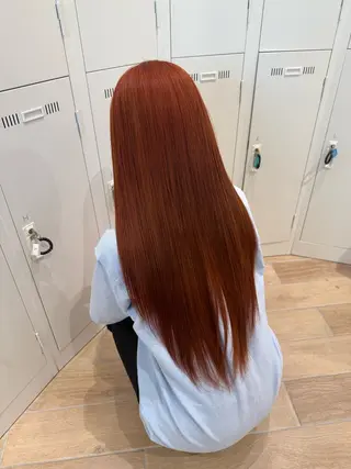 ロング カラー 艶髪/ハイトーン ️🫧rino🫧のヘアスタイル