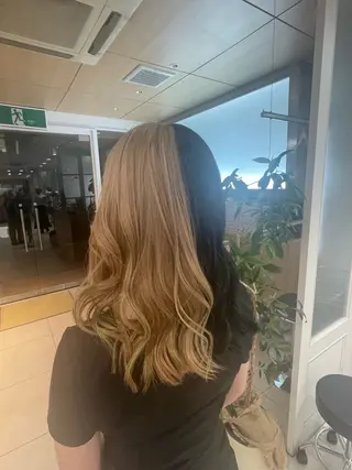 セミロング ❤︎韓国レイヤー❤︎ アカリのヘアスタイル