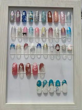 ネイル セプトアカデミー ayaのネイルデザイン