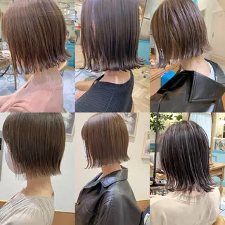 ショート カラー ❣️韓国/レイヤー/ 透明感カラー/まさのヘアスタイル