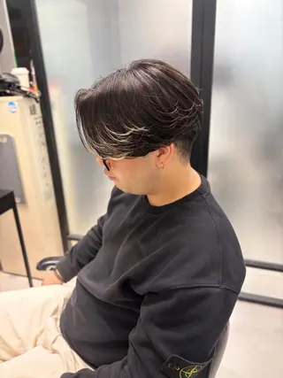 メンズ ✅曲がる縮毛矯正・ メンズ縮毛/森隆之介のヘアスタイル