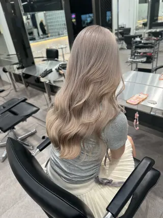 ロング ボブカット 💎坪谷のヘアスタイル