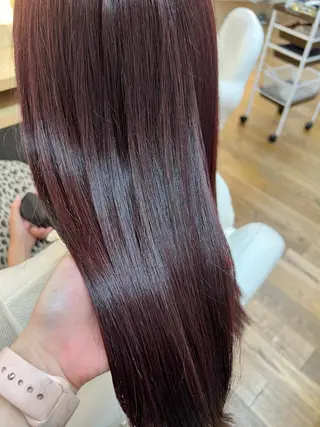 ロング カラー ✂︎HITOMI✂︎ 副店長のヘアスタイル