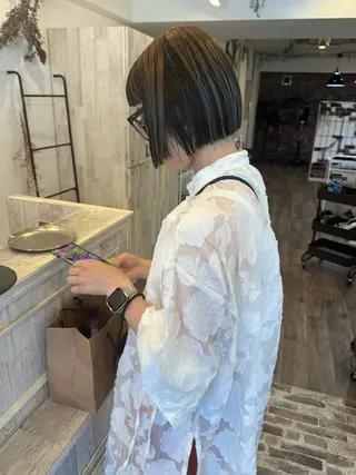 ショート カラー m ā l o.🌷 サカモトマイコのヘアスタイル