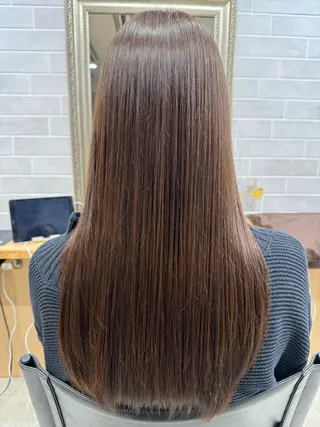 ロング カラー 縮毛矯正/髪質改善 インナーカラーせいぎのヘアスタイル