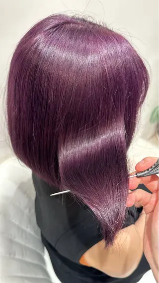 ミディアム カラー 🩵ベリーショート✨ パーマスタイル みくのヘアスタイル
