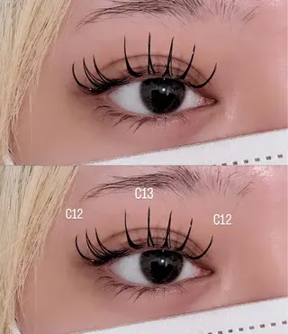 マツエク・マツパ meRK manamiのマツエク・マツパデザイン