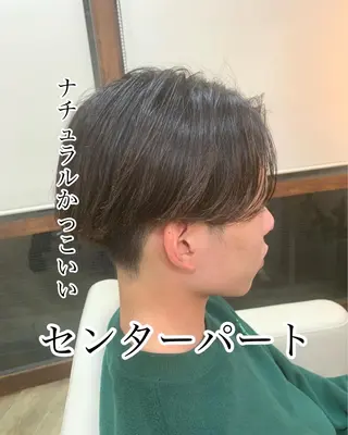 ショート パーマ メンズ 【扱いやすいパーマ】 眞鍋拓己のヘアスタイル