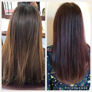 ロング カラー 🫧髪質改善×艶髪 🫧根本泰成🫧のヘアスタイル