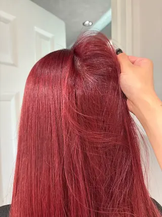 ロング カラー himari💜 ハイトーンカラーのヘアスタイル