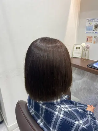 ミディアム 寺井 萌恵のヘアスタイル
