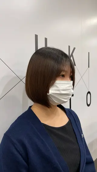 ミディアム 川田大輝 ナチュラルモードのヘアスタイル