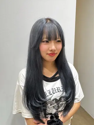 ロング echelle所属・るな/echelle 【カットモデル募集】のヘアスタイル