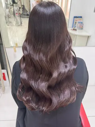 ロング カラー 地毛風カラー/ 吉田菜々子のヘアスタイル