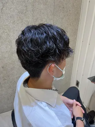 パーマ メンズ 髪質改善ケア🤍小川 友香のヘアスタイル