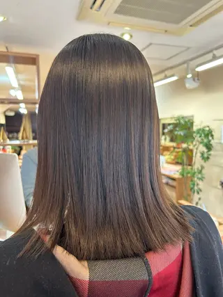 セミロング 🧡森川 梨々香🧡のヘアスタイル