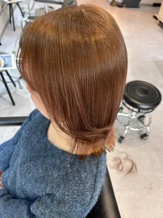 ミディアム TOSHIKI 透明感カラー🌈のヘアスタイル