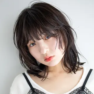 ミディアム ボブ特化美容師/ ボブパーマ/ミツイのヘアスタイル