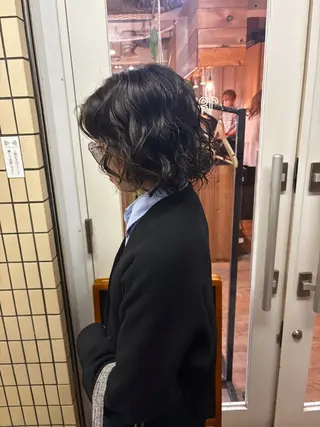 ミディアム パーマ kaito パーマ募集！🔵のヘアスタイル