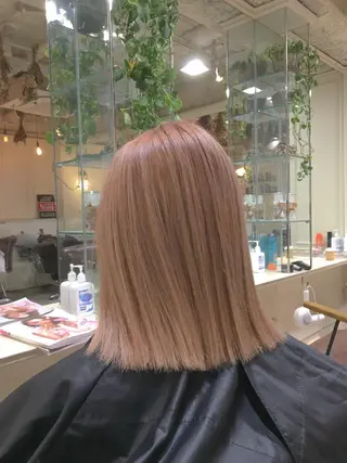 ミディアム カラー ✨落ち着いた接客 💡高橋優也💡のヘアスタイル