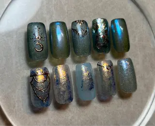 ネイル なんば7nail YUZUHAのネイルデザイン