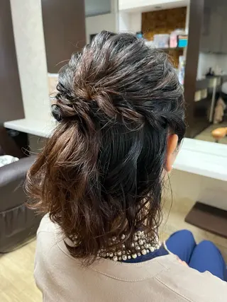 ヘアアレンジ 鍋田 彩歌のマツエク・マツパデザイン
