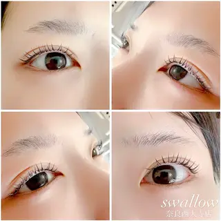 マツエク・マツパ swallow 奈良西大寺店のマツエク・マツパデザイン