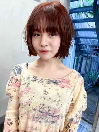 ショート カラー ボブ/パーマ 🐕‍🦺Nagiのヘアスタイル